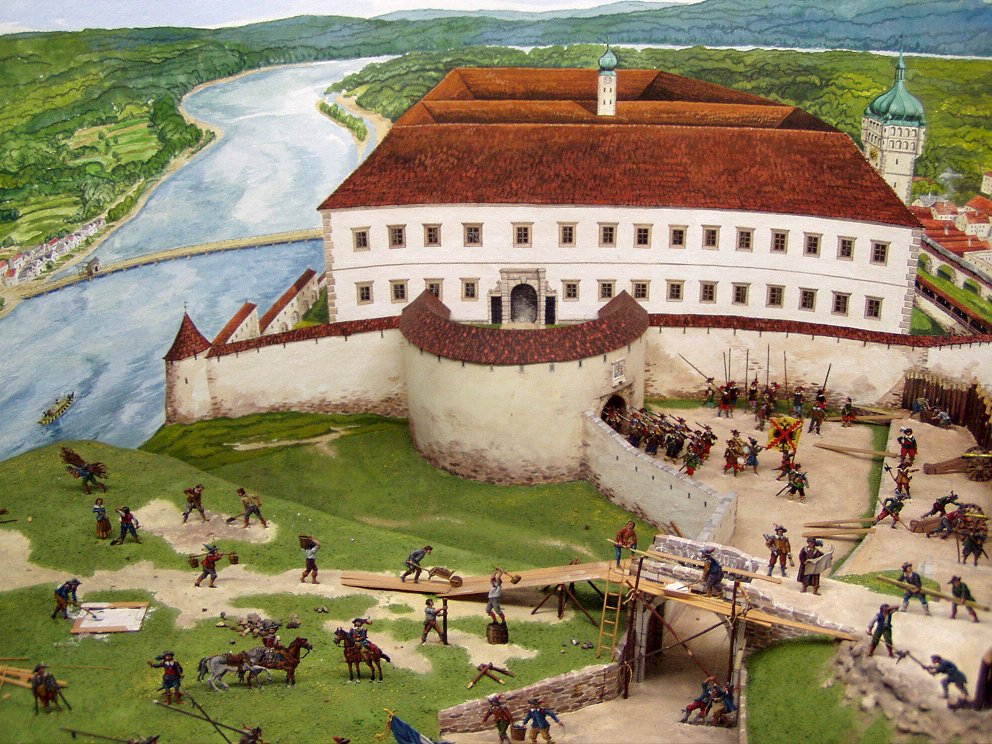 Verstrkung der_Fortifikation_beim_Linzer_Schloss